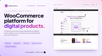 AiFanConnect website screenshot