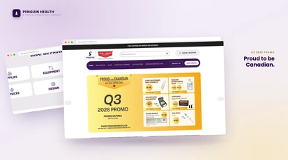 Penguin Health website screenshot