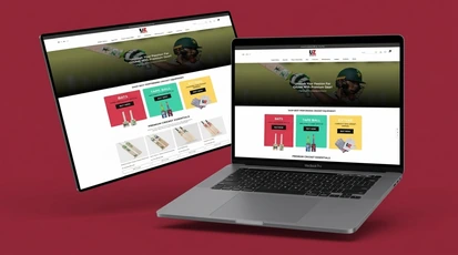 UZ Cricket website screenshot