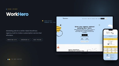 Work Hero website screenshot